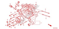 CARTER DE VILEBREQUIN DROIT pour Honda SCR 110 de 2012