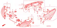 CLIGNOTANT pour Honda SCR 110 de 2012