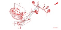 FEU ARRIERE pour Honda SCR 110 de 2012