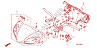 GUIDON   CARENAGE pour Honda SCR 110 de 2012