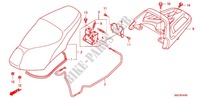 SELLE pour Honda SCR 110 de 2012