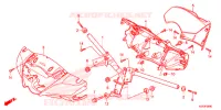 GUIDON   CARENAGE pour Honda SH 125 ABS SPECIAL 5ED de 2013