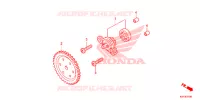 POMPE A HUILE pour Honda SH 125 ABS SPECIAL 5ED de 2013