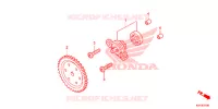 POMPE A HUILE pour Honda SH 125 ABS STANDARD de 2013
