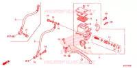 MAITRE CYLINDRE DE FREIN ARRIERE pour Honda SH 125 ABS D SPECIAL 3F de 2013