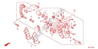 ETRIER DE FREIN AVANT (SH125,D/SH150,D) pour Honda SH 125 SPECIAL 2E de 2013
