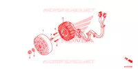 ROTOR   STATOR pour Honda SH 125 D SPECIAL 2F de 2013