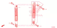AMORTISSEUR ARRIERE pour Honda SH 300 ABS de 2013