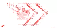 ARBRE A CAMES   SOUPAPE pour Honda SH 300 ABS de 2013