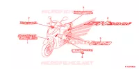 AUTOCOLLANTS pour Honda SH 300 ABS de 2013
