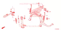 BEQUILLE pour Honda SH 300 ABS de 2013