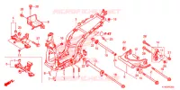 CADRE pour Honda SH 300 ABS de 2013