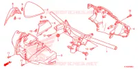 GUIDON   CARENAGE pour Honda SH 300 de 2013