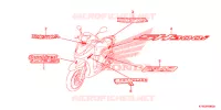 AUTOCOLLANTS pour Honda SH 300 de 2013