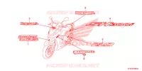 AUTOCOLLANTS pour Honda SH 300 de 2013