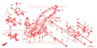 CADRE pour Honda SH 300 de 2013