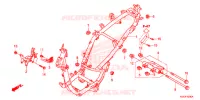 CADRE pour Honda SH 150 ABS SPECIAL 2E de 2013