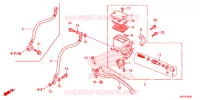 MAITRE CYLINDRE DE FREIN ARRIERE pour Honda SH 150 ABS SPECIAL 2E de 2013