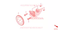 POMPE A HUILE pour Honda SH 150 ABS SPECIAL 2E de 2013