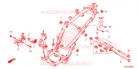 CADRE pour Honda SH 150 ABS SPECIAL 3ED de 2013