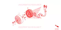 ROTOR   STATOR pour Honda SH 150 ABS SPECIAL 3F de 2013