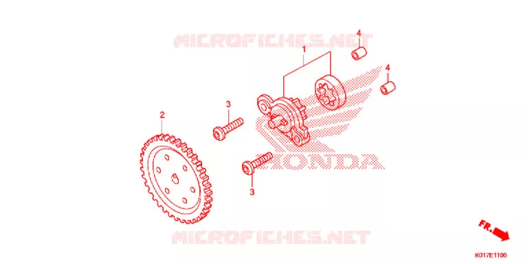 POMPE A HUILE Honda SCOOTER 150 SH 2013  SH150AD