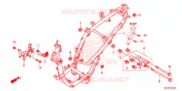 CADRE pour Honda SH 150 ABS D de 2013