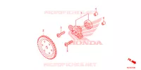 POMPE A HUILE pour Honda SH 150 ABS D de 2013