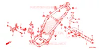 CADRE pour Honda SH 150 ABS D de 2013