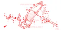 CADRE pour Honda SH 150 D SPECIAL 3ED de 2013