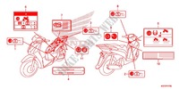 ETIQUETTE DE PRECAUTIONS pour Honda SH 150 D SPECIAL 3ED de 2013