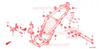 CADRE pour Honda SH 150 D SPECIAL 4E de 2013