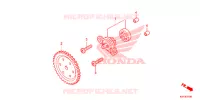 POMPE A HUILE pour Honda SH 150 D de 2013