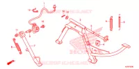 BEQUILLE pour Honda SH 150 D de 2013
