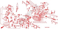 GUIDON   TE DE FOURCHE pour Honda ST 1300 ABS POLICE de 2012