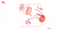 ALTERNATEUR pour Honda TRX 250 FOURTRAX RECON Electric Shift de 2011