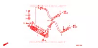 RADIATEUR D'HUILE pour Honda TRX 250 FOURTRAX RECON Electric Shift de 2011