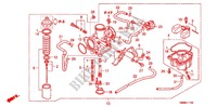 CARBURATEUR pour Honda TRX 250 FOURTRAX RECON Electric Shift de 2012