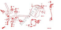 GUIDON pour Honda TRX 250 FOURTRAX RECON Electric Shift de 2012