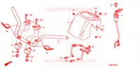 GUIDON pour Honda TRX 250 FOURTRAX RECON Electric Shift de 2012