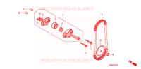 POMPE A HUILE pour Honda TRX 250 FOURTRAX RECON Electric Shift de 2012