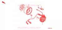 ALTERNATEUR pour Honda TRX 250 FOURTRAX RECON Electric Shift de 2012