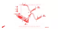 RADIATEUR D'HUILE pour Honda TRX 250 FOURTRAX RECON Electric Shift de 2012