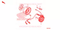 ALTERNATEUR pour Honda TRX 250 FOURTRAX RECON Standard de 2013