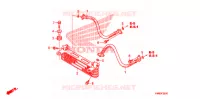 RADIATEUR D'HUILE pour Honda TRX 250 FOURTRAX RECON Standard de 2013
