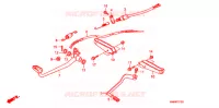 PEDALE   REPOSE PIED pour Honda TRX SPORTRAX 250 X de 2013