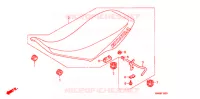 SELLE pour Honda TRX SPORTRAX 250 X de 2013