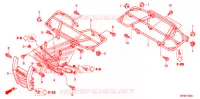 SUPPORT pour Honda FOURTRAX 420 RANCHER 4X4 Electric Shift CAMO de 2011