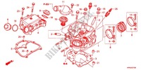 CULASSE pour Honda FOURTRAX 420 RANCHER 4X4 Electric Shift CAMO de 2011