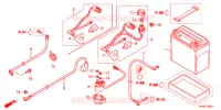 BATTERIE pour Honda FOURTRAX 420 RANCHER 4X4 Electric Shift CAMO de 2011